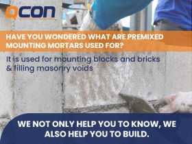 Premixed Mounting Mortars
